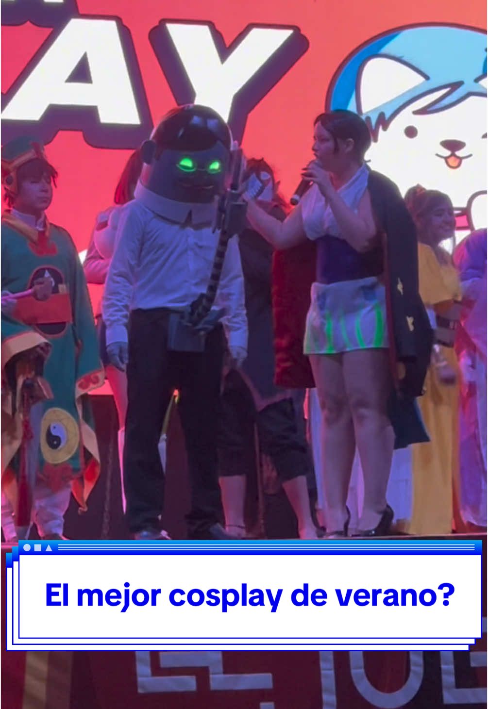 El mejor #cosplay del #fanfest ? @Akita Producciones  @✨Nakary✨  #animeespañol...